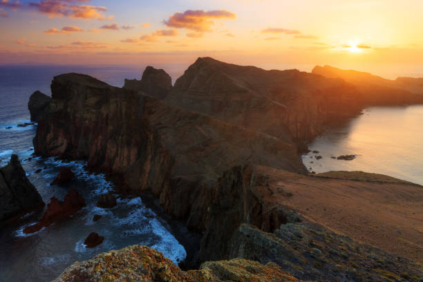 istock Fresh vibrant sunrise Madeira 1145852779