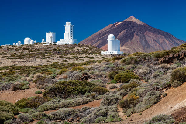 istock Teide Observatory (Observatorio del Teide) and mount Teide in background, Tenerife, Canary islands, Spain. 1145853006