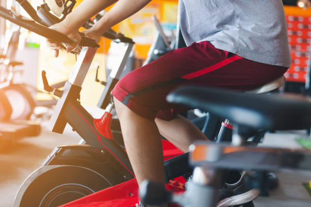 istock Exercise concept with fitness gyms 1145855277