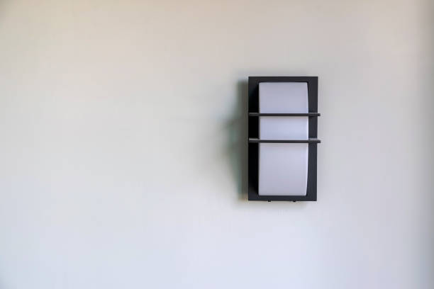 istock Modern design of a wall mounted house lighting 1145855466