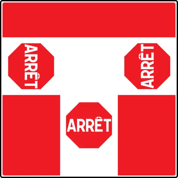 Arrete Signe Free arret traffic sign quebec qc media png svg Vector Images ...