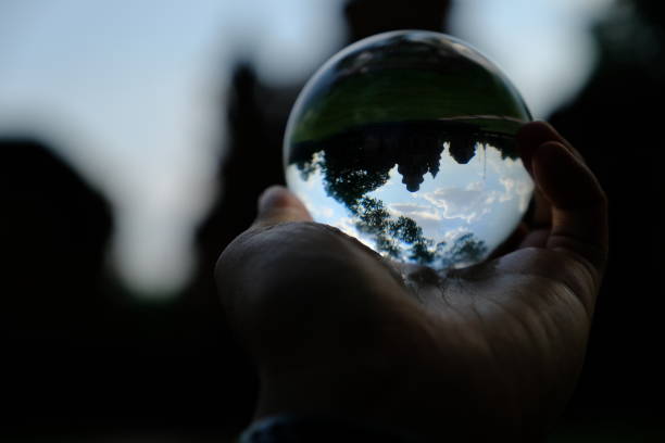 istock Travel with crystal balls at the historic site 1145872832