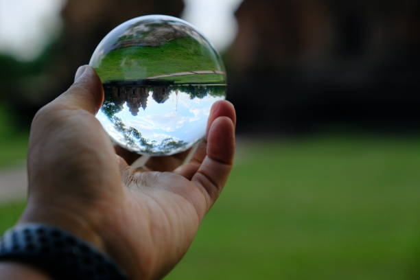 istock Travel with crystal balls at the historic site 1145872879