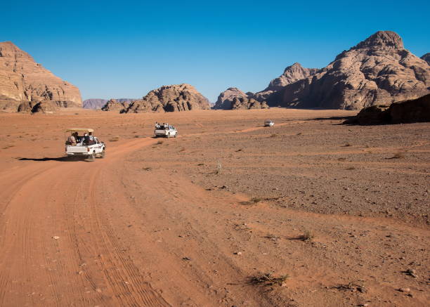 istock desert tourism jordan 1145872996