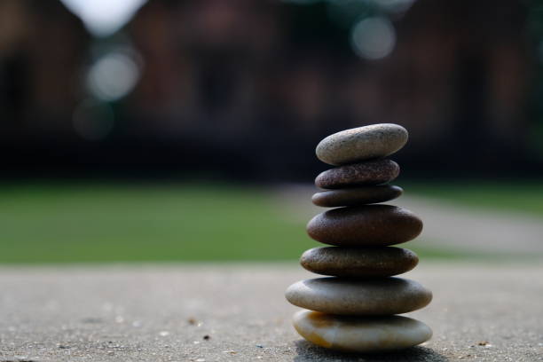 istock Zen stone at the ancient Cambodian ruins castle 1145873019