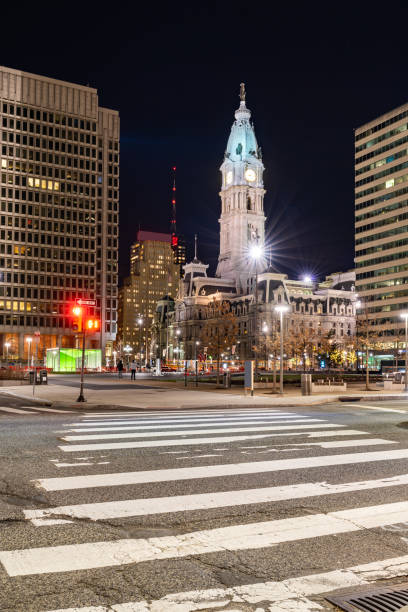 istock Philadelphia City Hall Night 1145878666