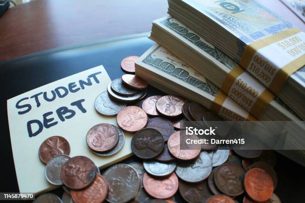Student Debt Stock Photo - Download Image Now - Student Loan, Student Debt, University