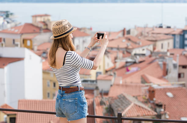 istock Woman Enjoying Landscape 1145885198