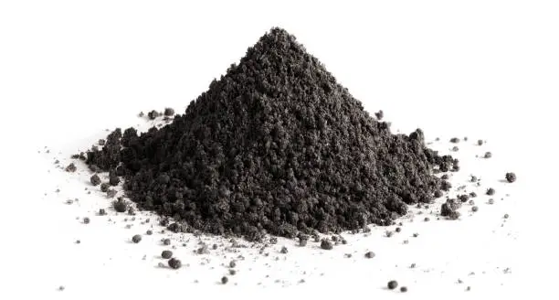 Photo of Pile of black soil