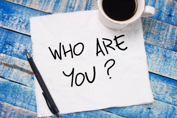 istock Who are You, Business Words Quotes Concept 1145888183