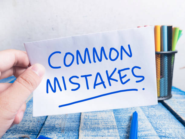 istock Common Mistakes, Motivational Words Quotes Concept 1145888911