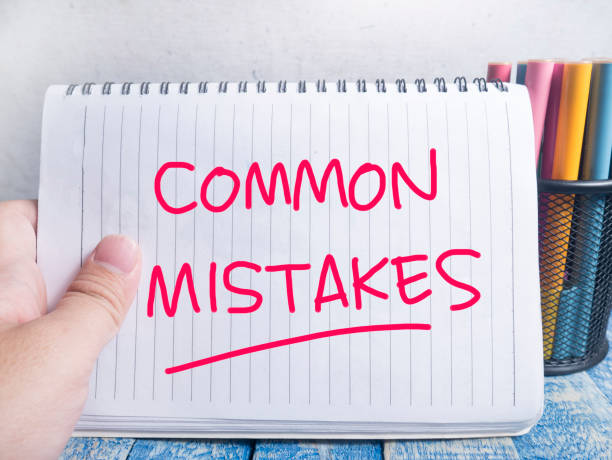 istock Common Mistakes, Motivational Words Quotes Concept 1145888922