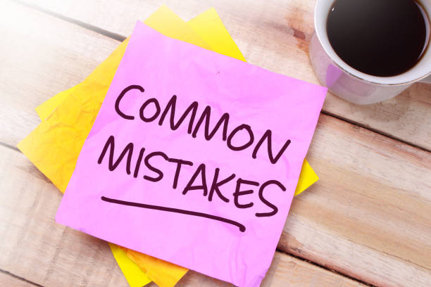 Common Mistakes, Motivational Words Quotes Concept Common Mistakes, business motivational inspirational quotes, words typography top view lettering concept generic description stock pictures, royalty-free photos & images