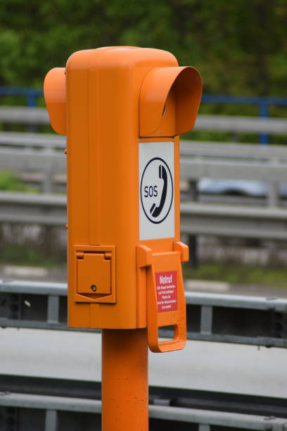 istock German Autobahn emergency phone 1145891274