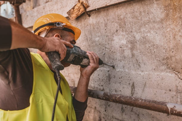 istock Skilled Maintenance Worker at the Workplace with his Building Tools 1145893742
