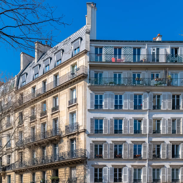 istock Paris, beautiful buildings 1145895639