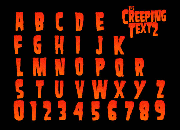Horror Abc 8,500+ Horror Alphabet Stock Illustrations, Royalty-Free Vector ...