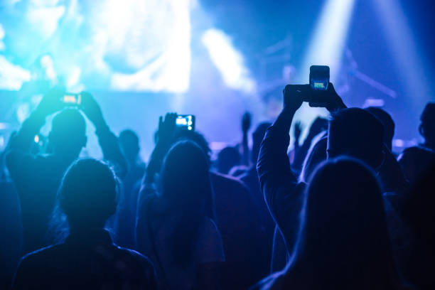istock Listening to favourite band 1145911889