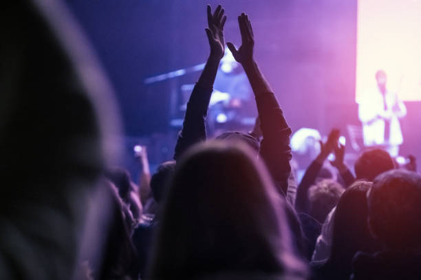 istock Listening to favourite band 1145911977