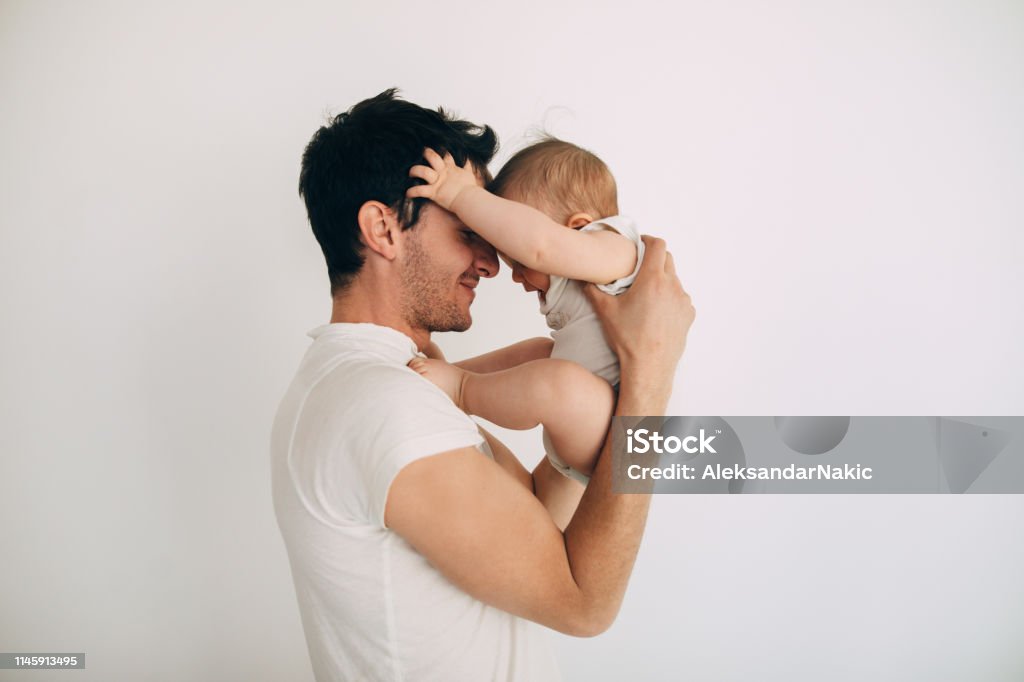 Dad and baby boy Father Stock Photo