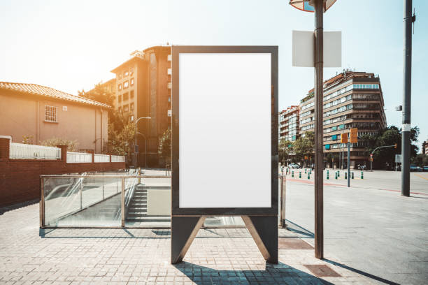 istock Billboard mock-up in urban settings 1145926698