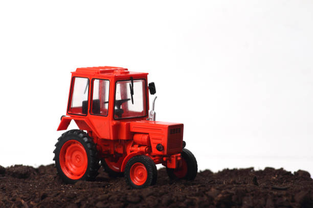istock tractor T-25 A in a field 1145927085