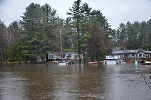 istock Spring Flood in Bracebridge, 2019 1145928914