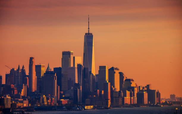 istock Manhattan sunset, New York City 1145929418