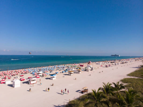 istock People on the beach, South Beach, Florida, USA 1145934739