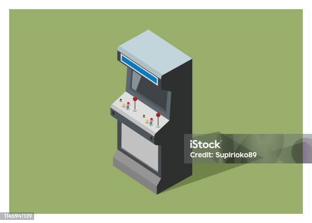 Random Figure Machine Game Game Machine Simple Flat Ilustration Stock Illustration - Download ...