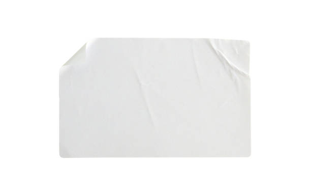 istock Sticker label isolated on white background with clipping path 1145943767