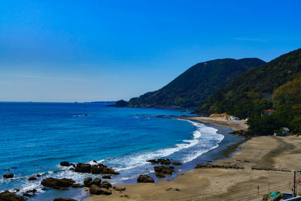 istock Ocean view landscape in Japan 1145960056