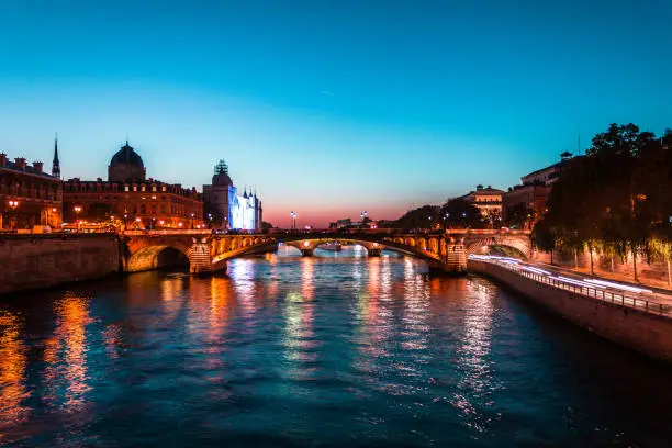 Photo of Sunset in Paris, France, Europe