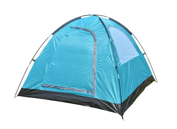 istock Monodome tent, Camping tent for 2 person on white background. 1145969966