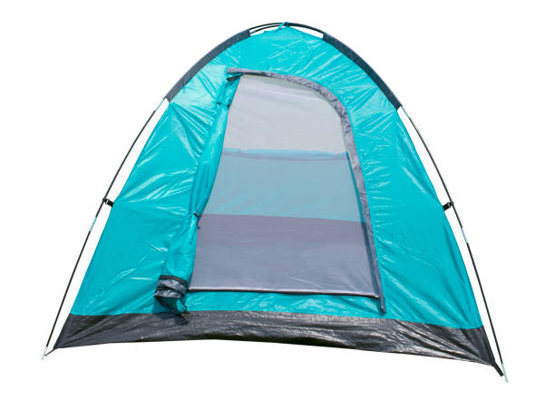 istock Monodome tent, Camping tent for 2 person on white background. 1145970065