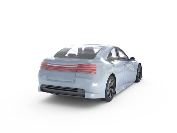 istock Unbranded Futuristic Car 1145976639