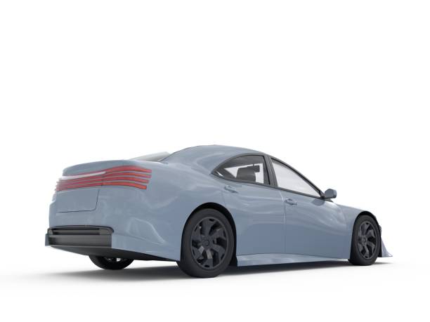 istock Unbranded Futuristic Car 1145976654