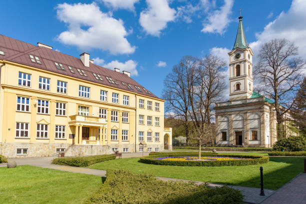 istock View of Hoff Square in Wisla in Poland 1145979853