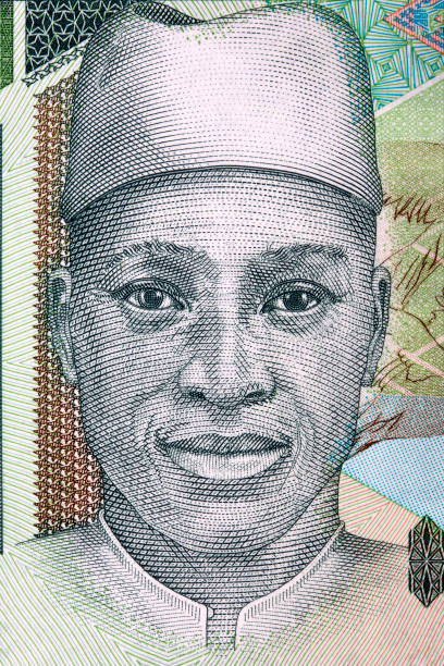 istock Guinean man, a portrait from money 1145981401