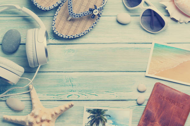 istock Travel vacation and music concept 1145983706