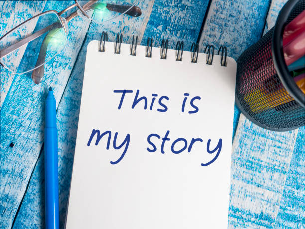 istock This is my Story, Motivational Inspirational Quotes 1145983977