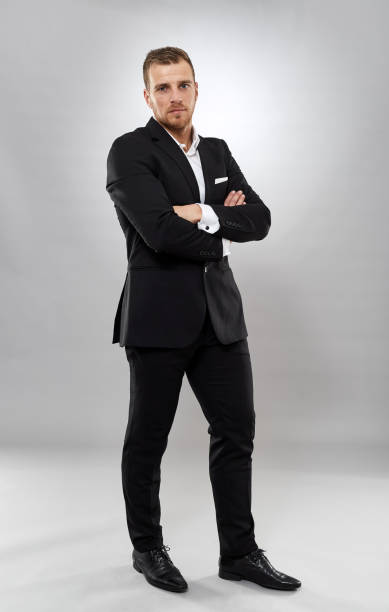 istock Young businessman full length 1145986015