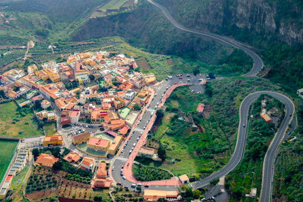 istock La Gomera, Canary Islands (E) - Agulo seen from the Mirador de Abrante 1145993096