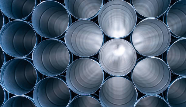 istock Full Frame Shot Of Pipes 1145998567