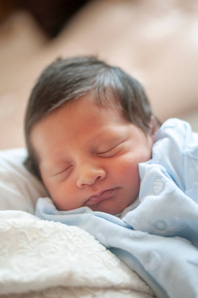 istock Cute newborn baby boy 1146000051