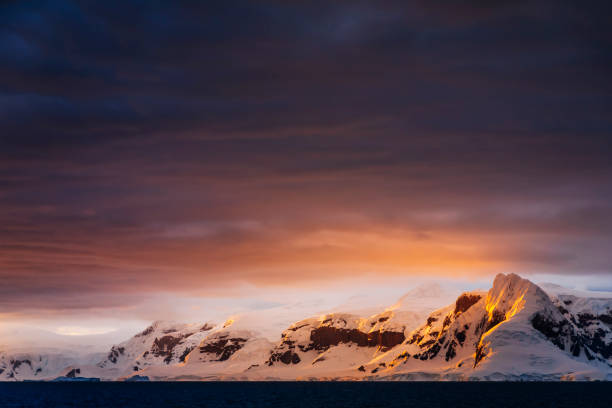 istock Mountain landscape of Antarctic Peninsula 1146014335