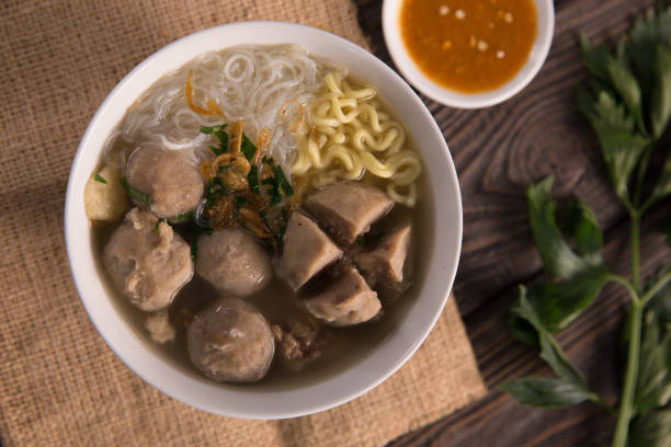 istock bakso. indonesian beef meatball 1146015475