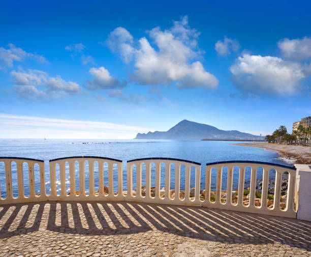 Altea beach Playa La Roda in Alicante of Spain