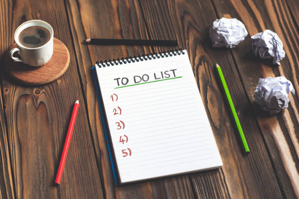 istock Time Management Concept With To Do List 1146023011