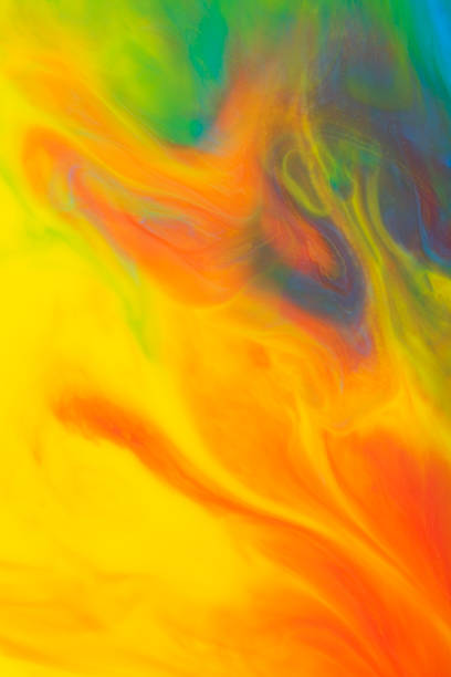 istock Acrylic paint background. Fluid painting abstract texture. 1146025517